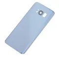 Back Cover Glass With Camera Lens For Samsung Galaxy S8 (No Logo) (Aftermarket Plus) (Coral Blue)