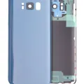 Back Cover Glass With Camera Lens For Samsung Galaxy S8 (Service Pack) (Coral Blue)