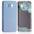 Back Cover Glass With Camera Lens For Samsung Galaxy S8 (Service Pack) (Coral Blue)