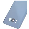 Back Cover Glass With Camera Lens For Samsung Galaxy S8 (Service Pack) (Coral Blue)