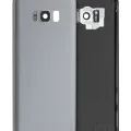 Back Cover Glass With Camera Lens For Samsung Galaxy S8 Plus (Service Pack) (Arctic Silver)