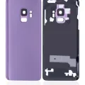Back Cover Glass With Camera Lens For Samsung Galaxy S9 (Service Pack) (Lilac Purple)