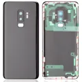 Back Cover Glass With Camera Lens For Samsung Galaxy S9 Plus (Service Pack) (Midnight Black)