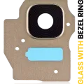 Back Camera Lens With Bezel Ring For Samsung Galaxy S8 Plus (Gold)