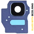 Back Camera Lens With Bezel Ring For Samsung Galaxy S8 Plus (Blue)