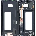 Mid-Frame Housing For Samsung Galaxy S8 Plus (With Small Parts) (Midnight Black)