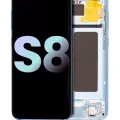 OLED Assembly With Frame For Samsung Galaxy S8 (Service Pack) (Coral Blue)