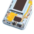 OLED Assembly With Frame For Samsung Galaxy S8 (Service Pack) (Coral Blue)