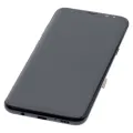 Дисплейний модуль (OLED) з рамкою для Samsung Galaxy S8 Plus (Service Pack) (Midnight Black)