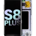 OLED Assembly With Frame For Samsung Galaxy S8 Plus (Service Pack) (Gray / Violet)