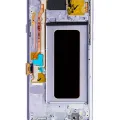 OLED Assembly With Frame For Samsung Galaxy S8 Plus (Service Pack) (Gray / Violet)