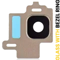 Back Camera Lens With Bezel Ring For Samsung Galaxy S8 (Gold)