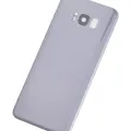 Back Cover Glass With Camera Lens For Samsung Galaxy S8 Plus (No Logo) (Aftermarket Plus) (Orchid Gray)