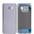 Back Cover Glass With Camera Lens For Samsung Galaxy S8 Plus (No Logo) (Aftermarket Plus) (Orchid Gray)
