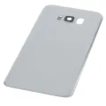 Back Cover Glass With Camera Lens For Samsung Galaxy S8 Plus (No Logo) (Aftermarket Plus) (Arctic Silver)