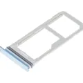 Dual Sim Card Tray For Samsung Galaxy S8 / S8 Plus (Coral Blue)