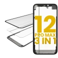 OCA Master 3-in-1 (Glass With OCA Pre-Installed + Frame) For iPhone 12 Pro Max