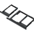 Sim Card Tray For Samsung Galaxy J8 (J810 / 2018) (Black) (2 Piece Set)