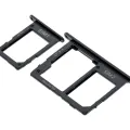 Sim Card Tray For Samsung Galaxy J8 (J810 / 2018) (Black) (2 Piece Set)