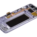 OLED Assembly With Frame For Samsung Galaxy S8 Plus (Refurbished) (Arctic Silver)
