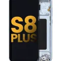 OLED Assembly With Frame For Samsung Galaxy S8 Plus (Refurbished) (Coral Blue)
