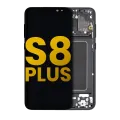 OLED Assembly With Frame For Samsung Galaxy S8 Plus (Refurbished) (Midnight Black)