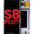 OLED Assembly With Frame For Samsung Galaxy S8 Plus (Aftermarket Plus) (Orchid Gray)