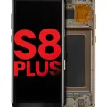 OLED Assembly With Frame For Samsung Galaxy S8 Plus (Aftermarket Plus) (Maple Gold)