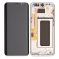 OLED Assembly With Frame For Samsung Galaxy S8 Plus (Aftermarket Plus) (Maple Gold)