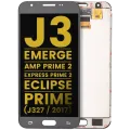 LCD Assembly Without Frame For Samsung Galaxy J3 (J327 / 2017) / Emerge / Amp Prime 2 / Express Prime 2 / Eclipse / Prime (Refurbished) (Silver / Gray)