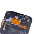 OLED Assembly With Frame For Samsung Galaxy S6 Edge (CDMA: Verizon / Sprint) (Service Pack) (Black Sapphire)