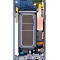 OLED Assembly With Frame For Samsung Galaxy Note 9 (Service Pack) (Ocean Blue)