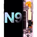 OLED Assembly With Frame For Samsung Galaxy Note 9 (Service Pack) (Lavender Purple)