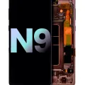OLED Assembly With Frame For Samsung Galaxy Note 9 (Service Pack) (Metallic Copper)