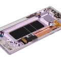 OLED Assembly With Frame For Samsung Galaxy Note 9 (Refurbished) (Lavender Purple)