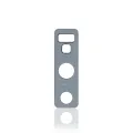 Back Camera Lens (Glass Only) With Adhesive For Samsung Galaxy Note 9 (Cloud Silver)