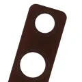 Back Camera Lens (Glass Only) With Adhesive For Samsung Galaxy Note 9 (Metallic Copper)