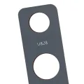 Back Camera Lens (Glass Only) With Adhesive For Samsung Galaxy Note 9 (Metallic Copper)
