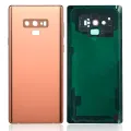 Back Cover Glass With Camera Lens For Samsung Galaxy Note 9 (No Logo) (Aftermarket Plus) (Metallic Copper)