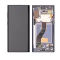 Дисплейний модуль (OLED) з рамкою для Samsung Galaxy Note 10 (Service Pack) (Aura Black)
