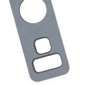 Back Camera Lens With Bracket / Bezel For Samsung Galaxy Note 9 (Cloud Silver)
