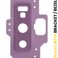 Back Camera Lens With Bracket / Bezel For Samsung Galaxy Note 9 (Lavender Purple)