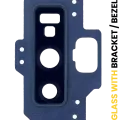 Back Camera Lens With Bracket / Bezel For Samsung Galaxy Note 9 (Ocean Blue)