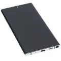 Дисплейний модуль (OLED) з рамкою для Samsung Galaxy Note 10 Plus / 5G (Service Pack) (Aura White)