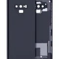 Back Cover Glass With Camera Lens For Samsung Galaxy Note 9 (No Logo) (Aftermarket Plus) (Midnight Black)