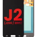 OLED Assembly Without Frame For Samsung Galaxy J2 (J200 / 2015) (Aftermarket Plus) (Black)