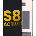 OLED Assembly Without Frame For Samsung Galaxy S8 Active (Refurbished) (Meteor Gray)