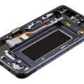 OLED Assembly With Frame For Samsung Galaxy S8 Active (Refurbished) (Meteor Gray)