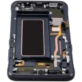 OLED Assembly With Frame For Samsung Galaxy S8 Active (Refurbished) (Meteor Gray)