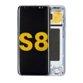 OLED Assembly With Frame For Samsung Galaxy S8 (Refurbished) (Coral Blue)